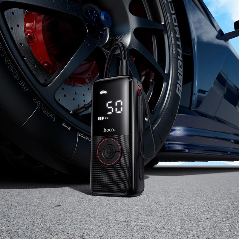 Потужне накачування до 10.3 Bar та повна автономність від акумулятора 4000 mAh